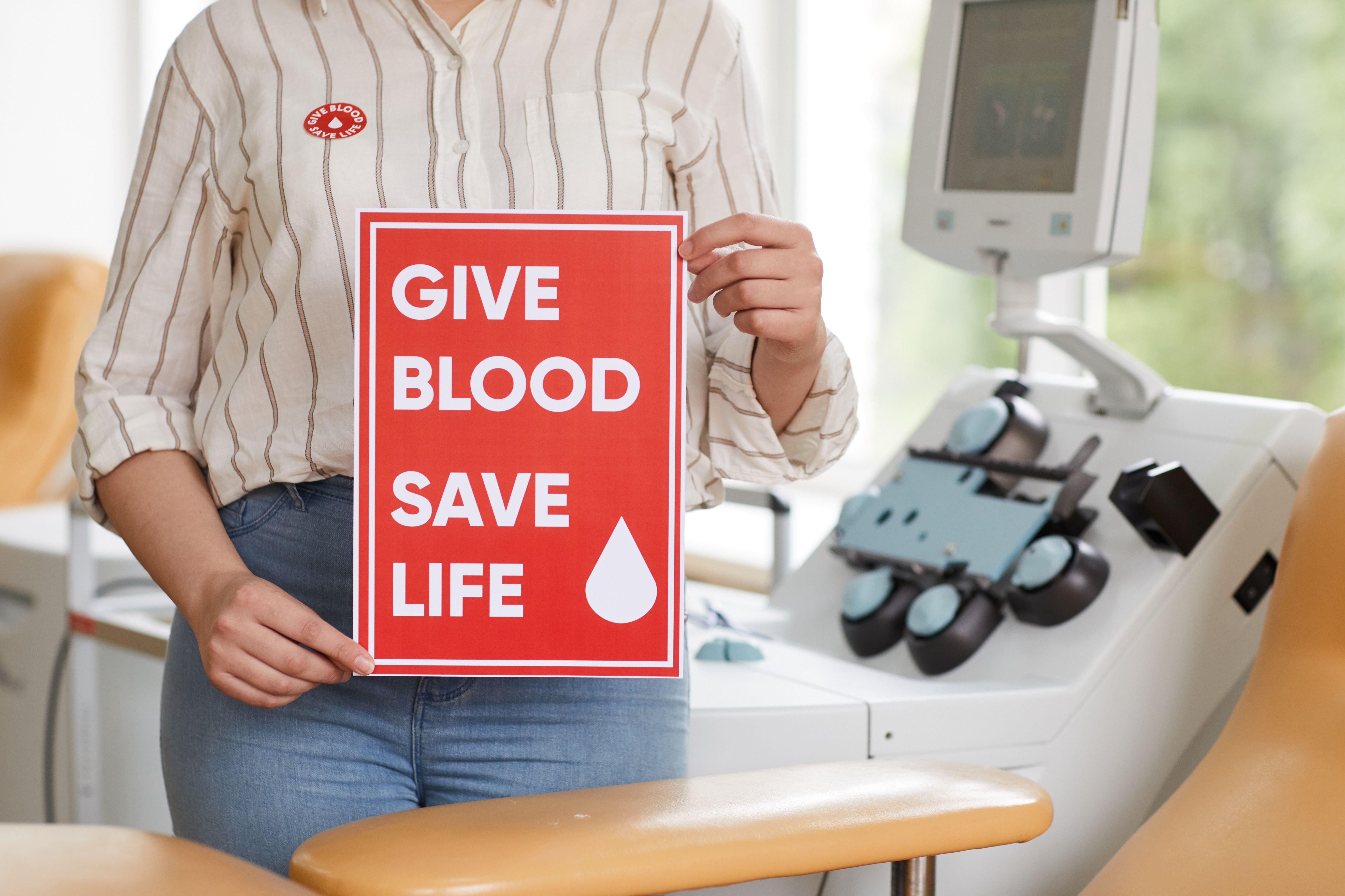January blood donation month