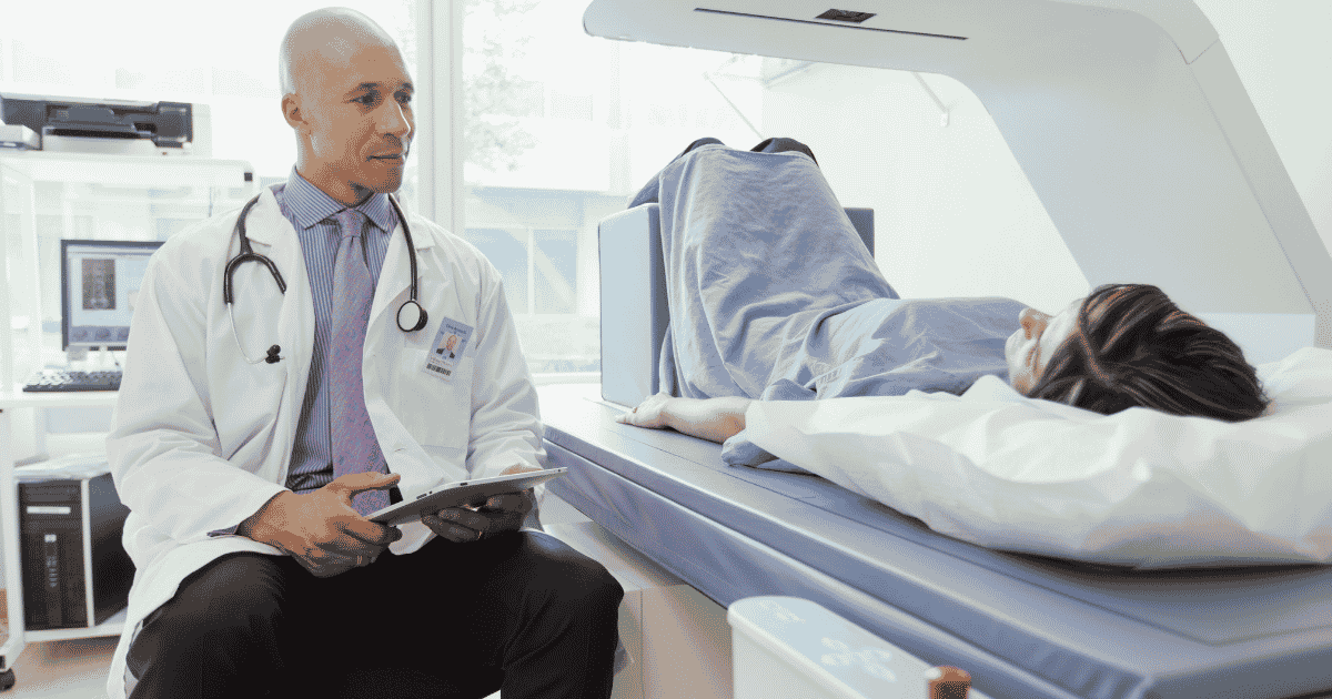 Bone density scan