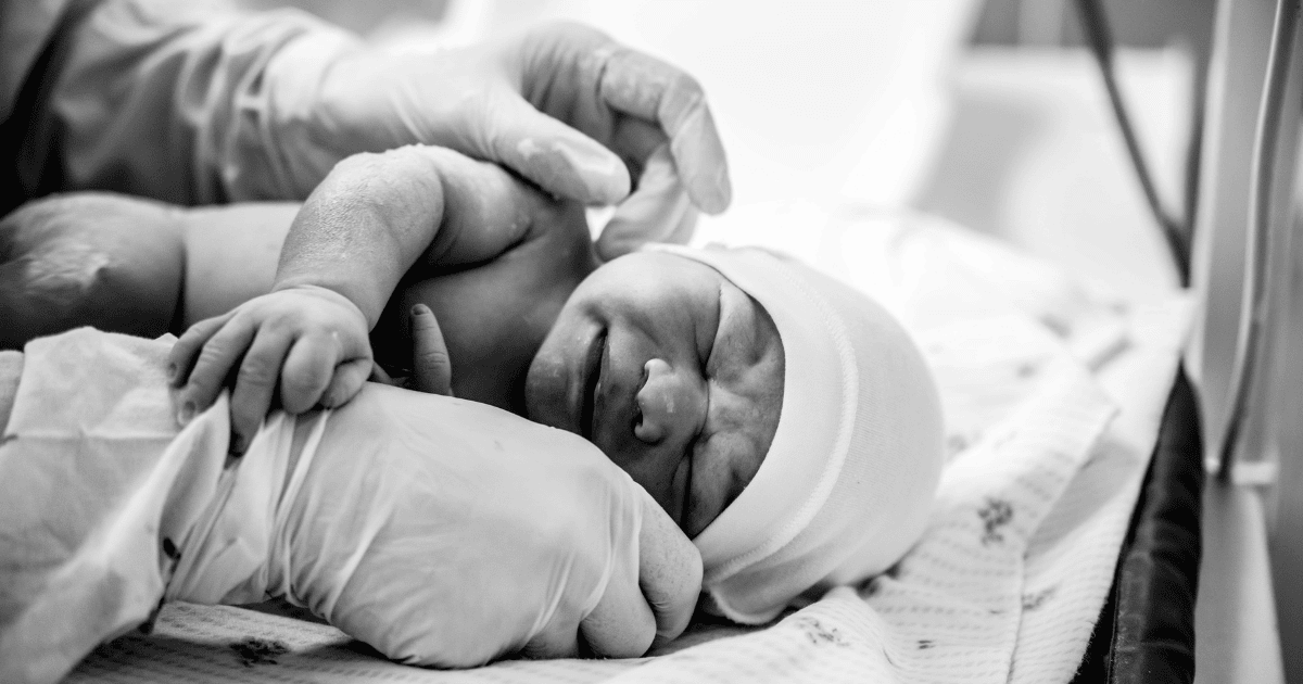 Caring for newborn baby