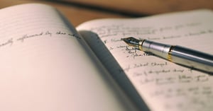 Gratitude journal writing