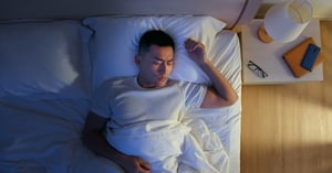 Man sleeping soundly