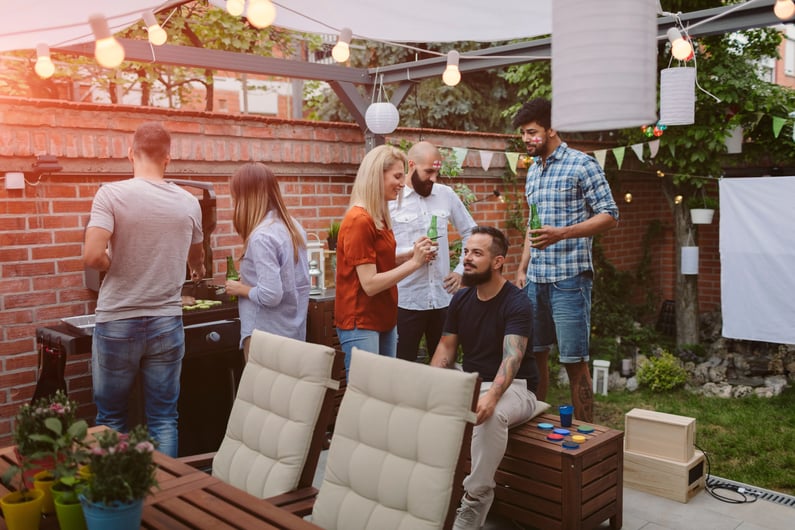 outdoor party
