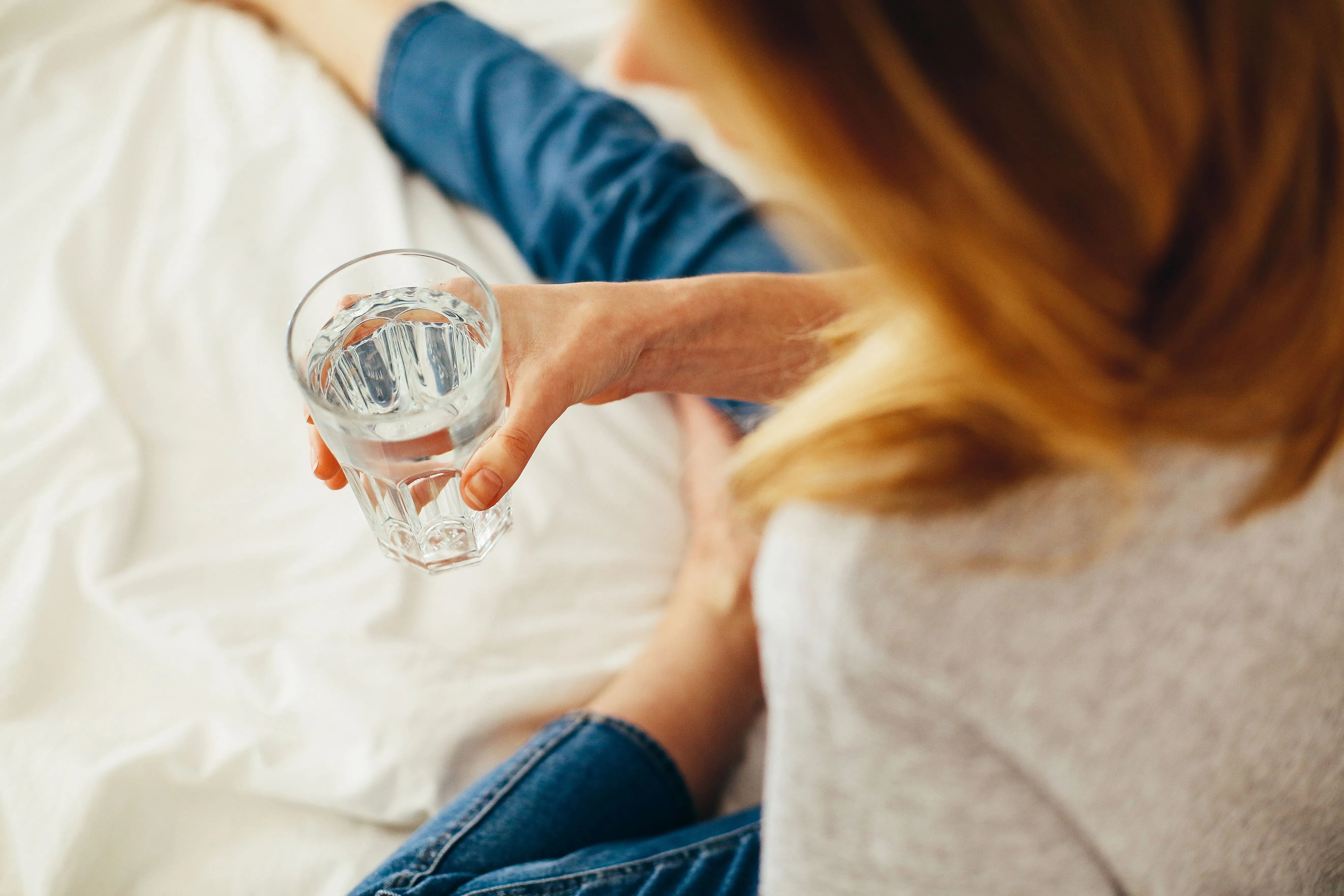 drink a glass of water