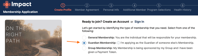 Application screen shot